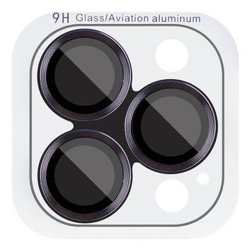 Защитное стекло Metal Classic на камеру для Apple iPhone 16 Pro (6.3") / 16 Pro Max (6.9") Black 204-00453 фото