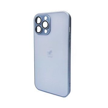 Чехол для смартфона AG Glass Matt Frame Color для iPhone 13 Pro Max Sierra Blue 666-00600 фото