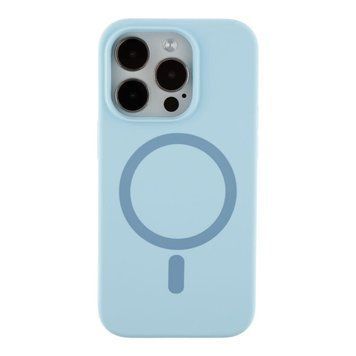 Чехол Glow Silicone Case with Magsafe для iPhone 14 Pro Max Blue 214-03912 фото