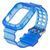 Ремінець для Apple Watch Band Color Transparent + Protect Case 44mm Blue 212-01926 фото