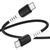 Кабель HOCO X82 Type-C to Type-C 60W, 1m, silicone, silicone connectors, Black 6931474768599 фото