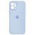 Силіконовый чохол з закритою камерою для iPhone 12 Lilac 208-00792 фото