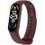 Силіконовий ремінець для Xiaomi Mi Band 7/6/5 Maroon 212-01593 фото