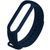 Силиконовый ремешок для Xiaomi Mi Band 3/4 Midnight blue 212-01188 фото