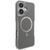 TPU+PC чехол Metal Buttons with MagSafe Carbon Ring для Apple iPhone 16 (6.1") Grey 777-08087 фото