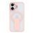 Чехол TPU+PC FlexGuard Magnetic Ring Stand для iPhone 16 Pink 757-00376 фото