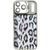 Чехол TPU+PC Wild Leopard with MagSafe and Lens для Apple iPhone 17 Pro (6.3") Grey 656-08231 фото