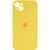 Силиконовый чехол с закрытой камерой для iPhone 14 Sunny Yellow 666-00825 фото