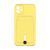 Чохол Colorfull Pocket Card з кишенею для карт для iPhone 11 Yellow 208-01800 фото