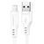 Кабель ACEFAST C3-02 USB to iP 2.4A, 1.2m, TPE, TPE connectors, White 6974316280835 фото