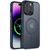 TPU+PC чохол Metal Buttons with MagSafe Colorful для Apple iPhone 13 Pro Max (6.7") Navy Blue 555-03080 фото
