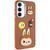 Чехол TPU Leather Toys для Xiaomi Redmi Note 12 4G Labubu / Brown 555-00888 фото
