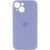 Силиконовый чехол с закрытой камерой для iPhone 13 Light Purple 208-00736 фото