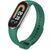 Силіконовий ремінець для Xiaomi Mi Band 8/9/10 Dark green 212-01342 фото