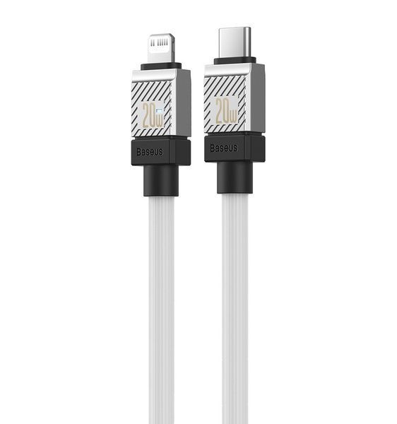 Кабель Baseus CoolPlay Series Fast Charging Cable Type-C to iP 20W 2m White CAKW000102 фото