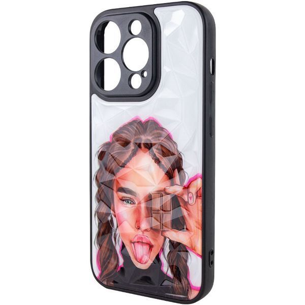 TPU+PC чехол Prisma Ladies для Apple iPhone 14 Pro Max (6.7") Chocolate 208-06038 фото