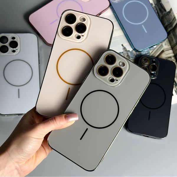 Чохол Matte TPU Soft Touch Magnetic для iPhone 13 Blue 214-02227 фото