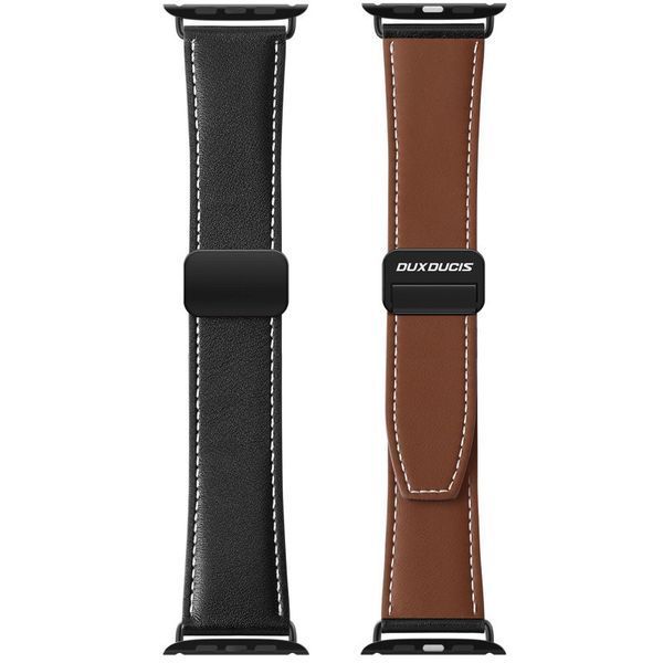 Ремінець Dux Ducis Genuine Leather для Apple Watch 38/40/41/42mm(ser.10) Black 212-01794 фото