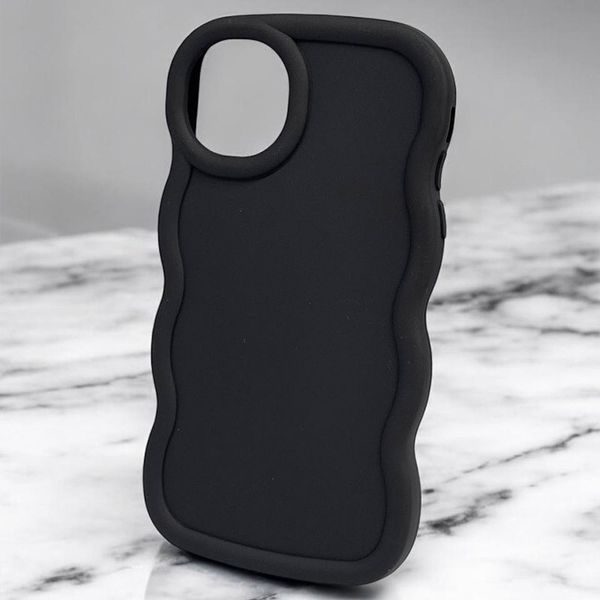 Чехол TPU Ripple для Apple iPhone 14 Plus (6.7") Black 555-01050 фото
