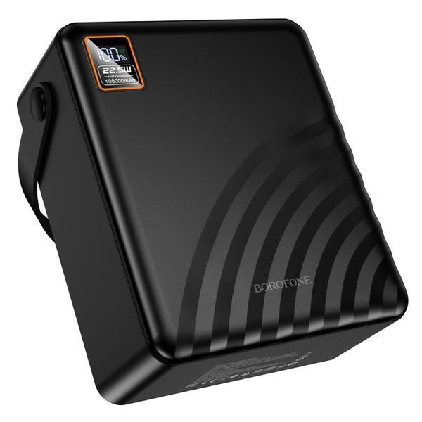 Power Bank Borofone BJ85 100000mAh Myriad 22.5W+PD20W Black 216-00180 фото