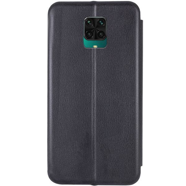 Кожаный чехол-книжка Classy для Xiaomi Redmi Note 9s / Note 9 Pro / Note 9 Pro Max Black 777-06005 фото