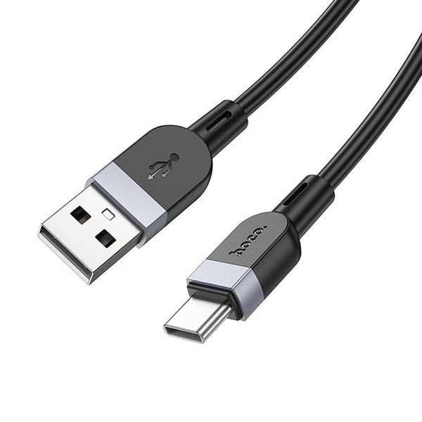 Дата кабель Hoco X109 Energy silicone USB to Type-C (2m) Black ILSO-00000081688-1 фото