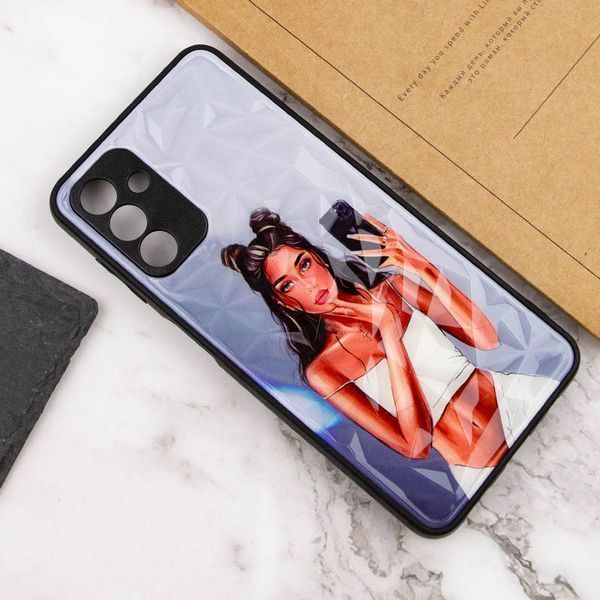 TPU+PC чохол Prisma Ladies для Samsung Galaxy A14 4G/5G Black in White 777-07261 фото