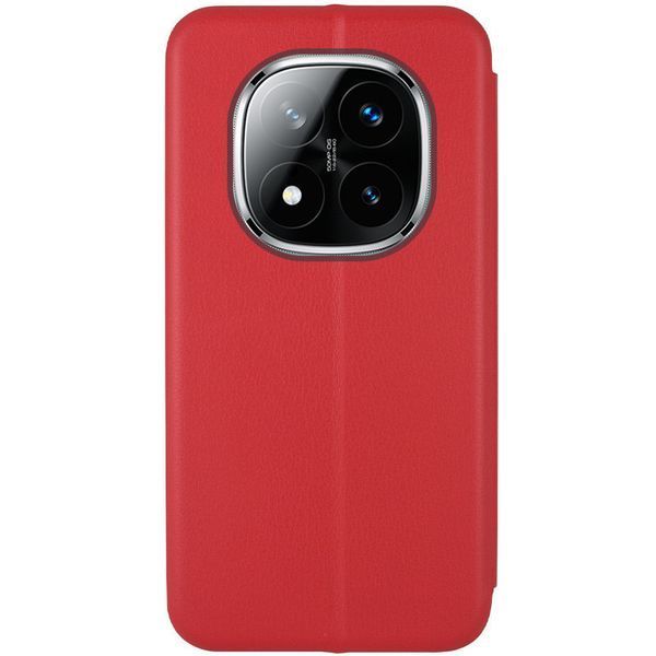 Шкіряний чохол-книжка Classy для Xiaomi Redmi Note 14 Pro 4G Red 777-05296 фото
