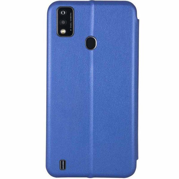 Кожаный чехол-книжка Classy для ZTE Blade A51 Blue 777-05900 фото