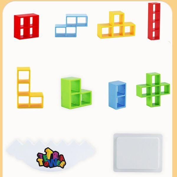 Настольная интерактивная игра Ummi ME-008 Tetris tower game 656-03357 фото