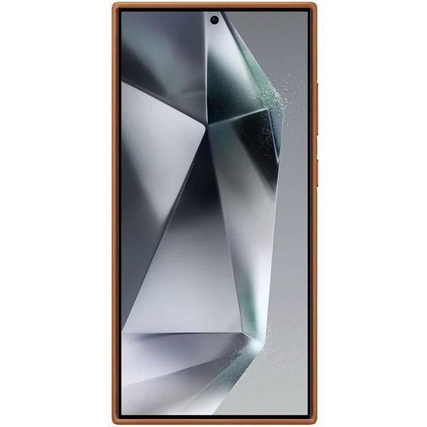 Кожаный чехол Leather Case для Samsung Galaxy S24 Ultra Brown 777-07943 фото