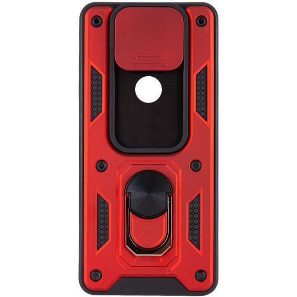 Ударостійкий чохол Camshield Serge Ring для Xiaomi Redmi Note 9 / Redmi 10X Red 777-04671 фото