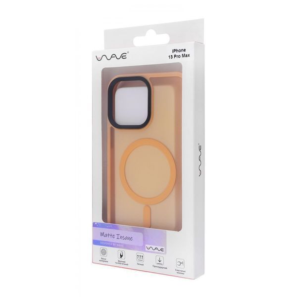 Чохол WAVE Matte Insane Case with Magnetic Ring для iPhone 13 Pro Max Light purple 656-07813 фото