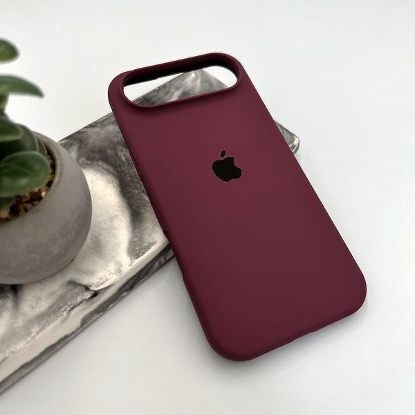 Силиконовый чехол для Apple iPhone 17 Air Maroon 208-06471 фото