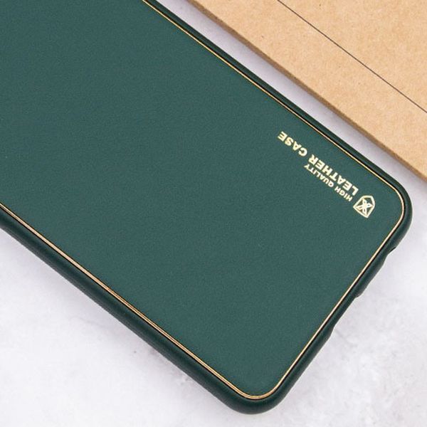 Шкіряний чохол Xshield для Xiaomi 14 Pro Зелений / Army green ILSO-00000069362-4 фото