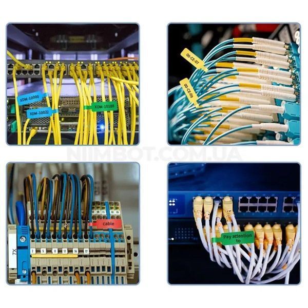 Етикетки NIIMBOT T12.5*74+35-65 Cable White For D11/D110/D101/H1S (A2K18638601) 656-02091 фото