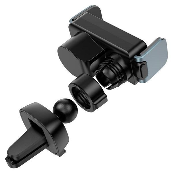 Тримач для мобільного BOROFONE BH66 Smart electric car holder Black Metal Grey 656-00455 фото