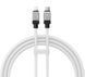Кабель Baseus CoolPlay Series Fast Charging Cable Type-C to iP 20W 2m White CAKW000102 фото 1