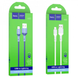 Кабель для заряджання та передачі даних Hoco X65 USB to Lightning Білий 1 м 209-00056 фото 3