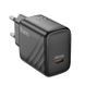 Мережевий зарядний пристрій HOCO CS22A Value single port PD30W charger Black 6942007609913 фото 3