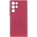 Чехол Silicone Cover Lakshmi Full Camera для Samsung Galaxy S24 Ultra Marsala 777-07102 фото 2
