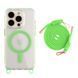Чехол TPU+PC LanyardCase with MagSafe для iPhone 15 Pro Fluorescent Green 214-03169 фото 1