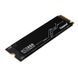 Накопитель SSD M.2 Kingston KC3000 2048GB NVMe 2280 PCIe 4.0 x4 3D NAND TLC SKC3000D/2048G фото 3