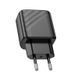 Мережевий зарядний пристрій HOCO CS22A Value single port PD30W charger Black 6942007609913 фото 6