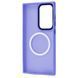 Чохол WAVE Matte Insane Case with Magnetic Ring для Samsung Galaxy S22 Ultra Light purple 656-07713 фото 3