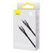 Кабель Baseus Glimmer Series Fast Charging Type-C to Type-C 100W (1m) Black 209-00219 фото 4