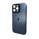 Чохол AG Glass Sapphire Frame MagSafe для iPhone 14 Pro Max Sea Blue 666-02815 фото 1