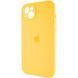 Силиконовый чехол с закрытой камерой для iPhone 14 Sunny Yellow 666-00825 фото 3