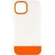 Чехол TPU+PC Bichromatic для Apple iPhone 12 Pro / 12 (6.1") Matte / Orange 555-03962 фото 1