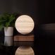 Магнитная левитирующая лампа HCNT Levitating Lamp Jupiter Light Wood Grain 656-03263 фото 5